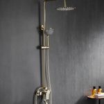 Baños-Griferia-Columna-de-Ducha-y-tina-Urban-Dorada