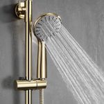 Baños-Griferia-Columna-de-Ducha-y-tina-Urban-Dorada