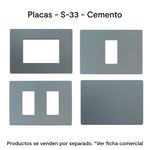 Complementos-de-Instalacion-Enchufe-Interruptor-S33-Cemento-Mate