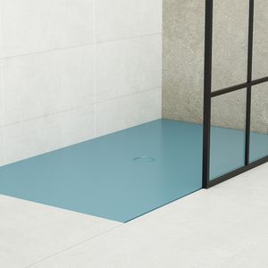 Receptáculo BetteFloor azul satin soporte 1400x800x30 mm