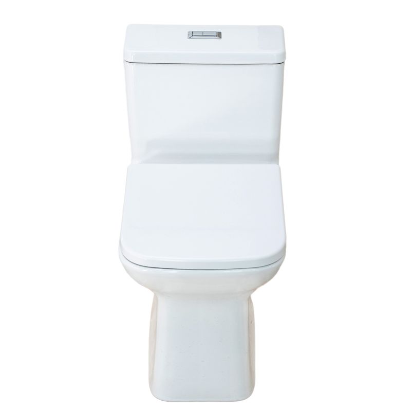 Baños-WC-Kubik-One-Piece-Descarga-Muro-con-Asiento-y-Fijaciones-Blanco