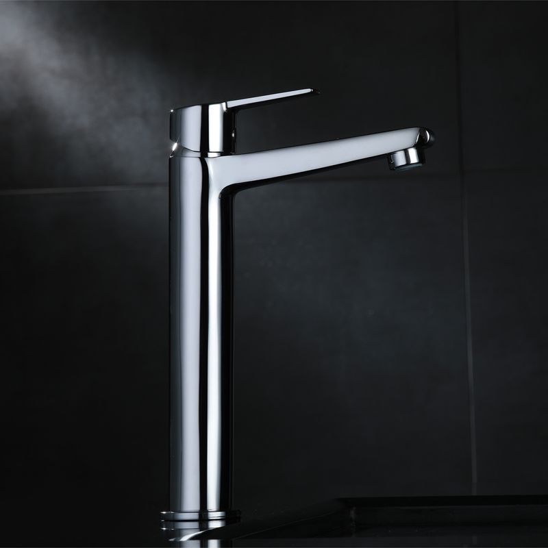 Baños-Griferia-de-Lavamanos-Alta-Life-Coldstart-Cromado
