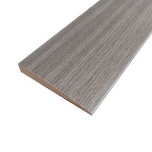 Guardapolvo MDF Gris Ceniza 90mm 12x90x2400 mm