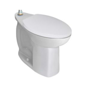 WC Elderly Cadet Fluxor Expuesto Descarga Piso con Asiento Elongado y Fijaciones Blanco