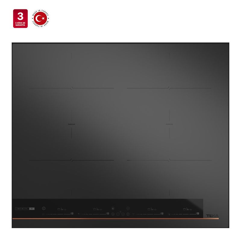 Cocina-Encimera-Induccion-Linea-Infinity-G1-Negro-Mate-60cm