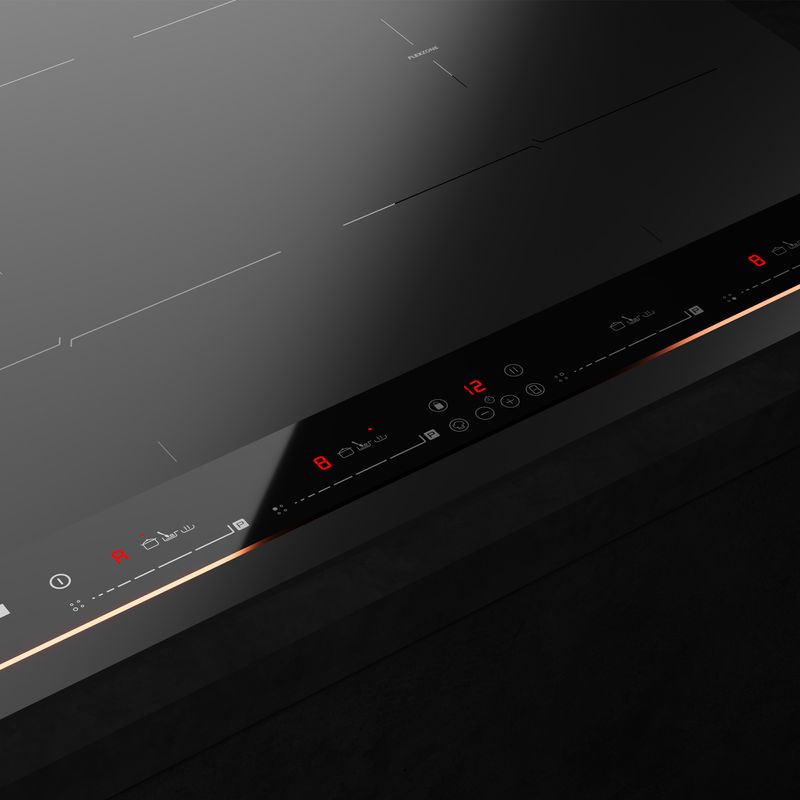 Cocina-Encimera-Induccion-Linea-Infinity-G1-Negro-Mate-60cm