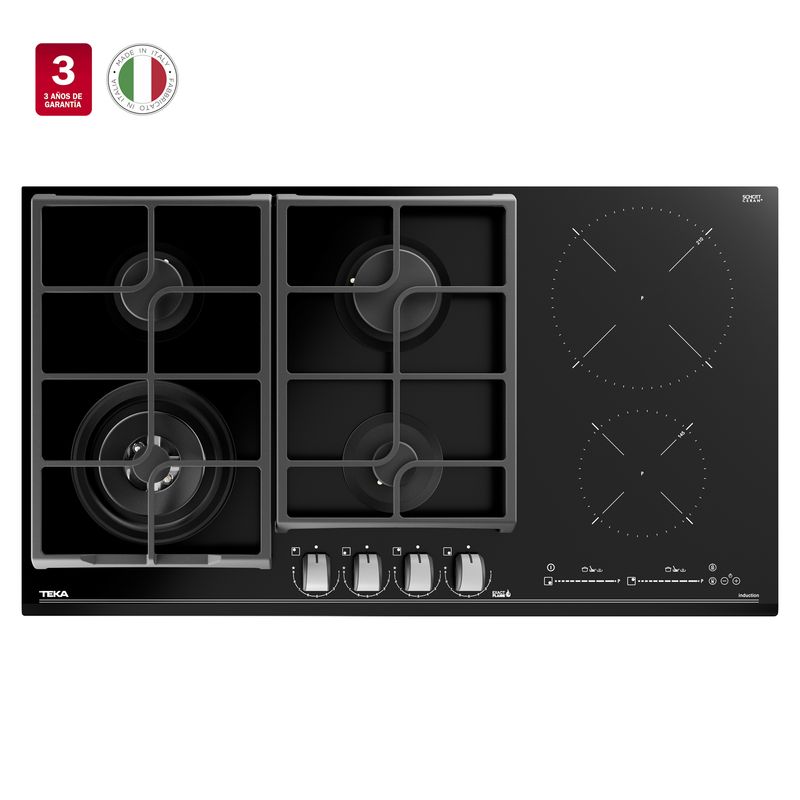 Cocina-Encimera-Hibrida-Gas-Induccion-JZC-96342-BBB-BK-90cm