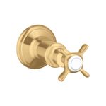Baños-Llave-de-paso-para-Agua-empotrada-con-manecilla-brushed-gold-Optic