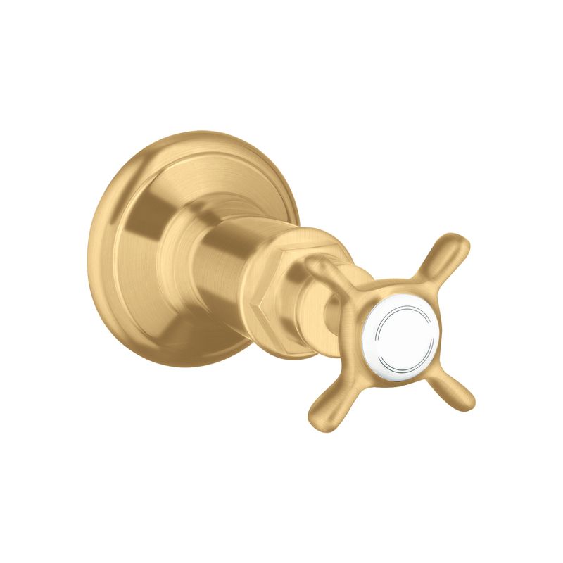Baños-Llave-de-paso-para-Agua-empotrada-con-manecilla-brushed-gold-Optic
