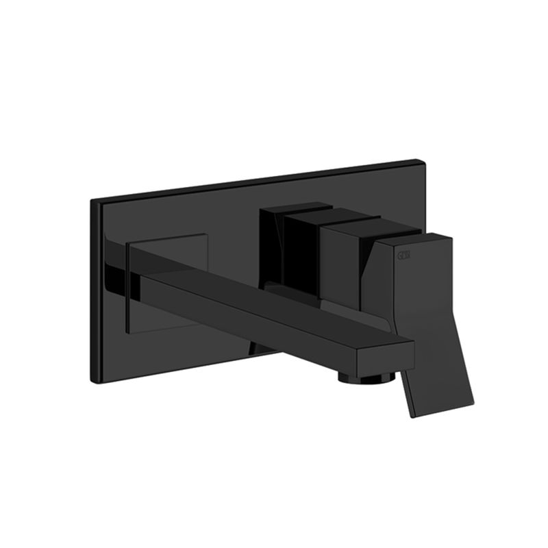 Baños-Grifo-de-Lavamanos-Rettangolo-K-a-Muro-Black-XL