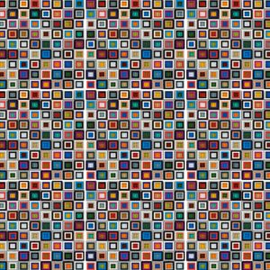 Mosaico Cristal Plastic Multicolor 30x30 cm