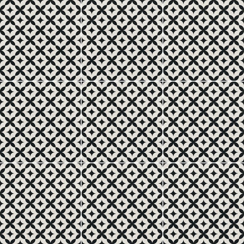 Pisos-y-Muros-Porcelanato-La-Boheme-Blanco-y-Negro-Mate-20x20-cm