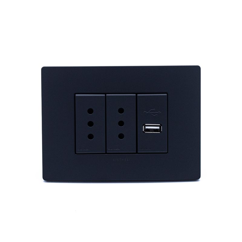 Complementos-de-Instalacion-Placa-Armada-Noir-Mate-Tomacorriente-Doble-10A-y-USB-S33-119x186-mm
