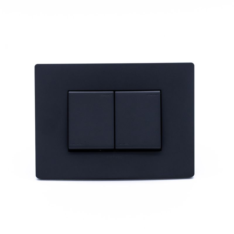 Complementos-de-Instalacion-Placa-Armada-S33-Noir-Mate-Conmutador-9-24-Doble-Teclon-119x186-mm