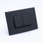 Complementos-de-Instalacion-Placa-Armada-S44-Carbon-Conmutador-9-24-Doble-Teclon-125x45-mm