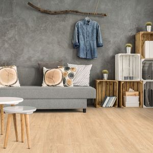 Piso Fotolaminado Horizon Light Brown 1790x241x8 mm
