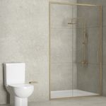 Baños-Mampara-Aura-para-Receptaculo-Antique-Bronce-1200-mm