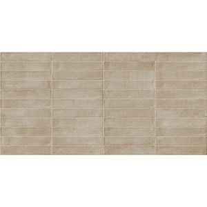 Porcelanato Artcraft Beige/Gris Mate Decorados 5.3x30 cm