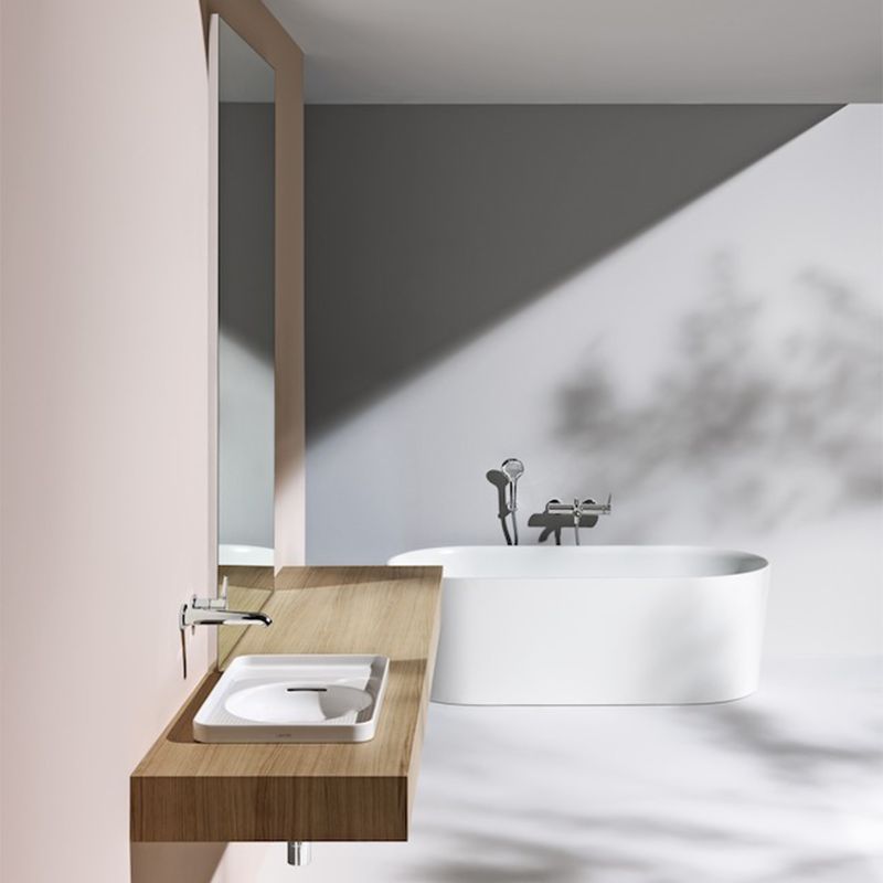 Baños-Lavamanos-Val-2-Encimera-Rectangular-sin-Rebalse-con-Desague-Blanco