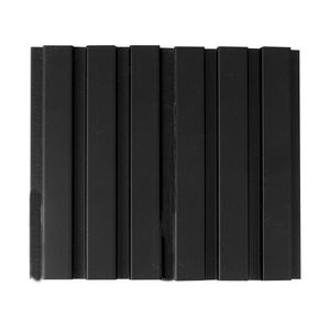 Panel Decorativo Energy Black 121x2800 mm