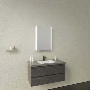 Mueble Botiquín Lia Con Luz Led 50x70x13.5 cm