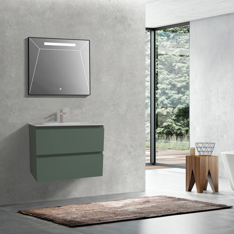 Baños-Mueble-de-Baño-Delfos-Color-dos-Cajones-con-Lavamanos-Forest-800-mm