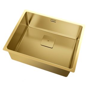 Lavaplatos Bajo Encimera Inoxidable Rs15 50.40 Sp Brass