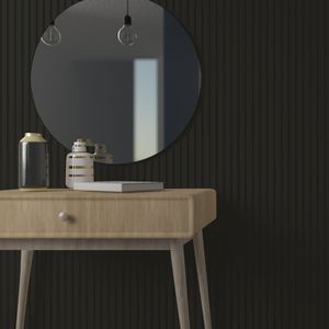 Panel Decorativo Pulse Negro 121x2800 mm