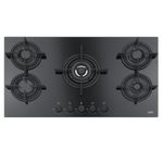 Cocina-Encimera-Gas-Mythos-905-4G-He-Negro