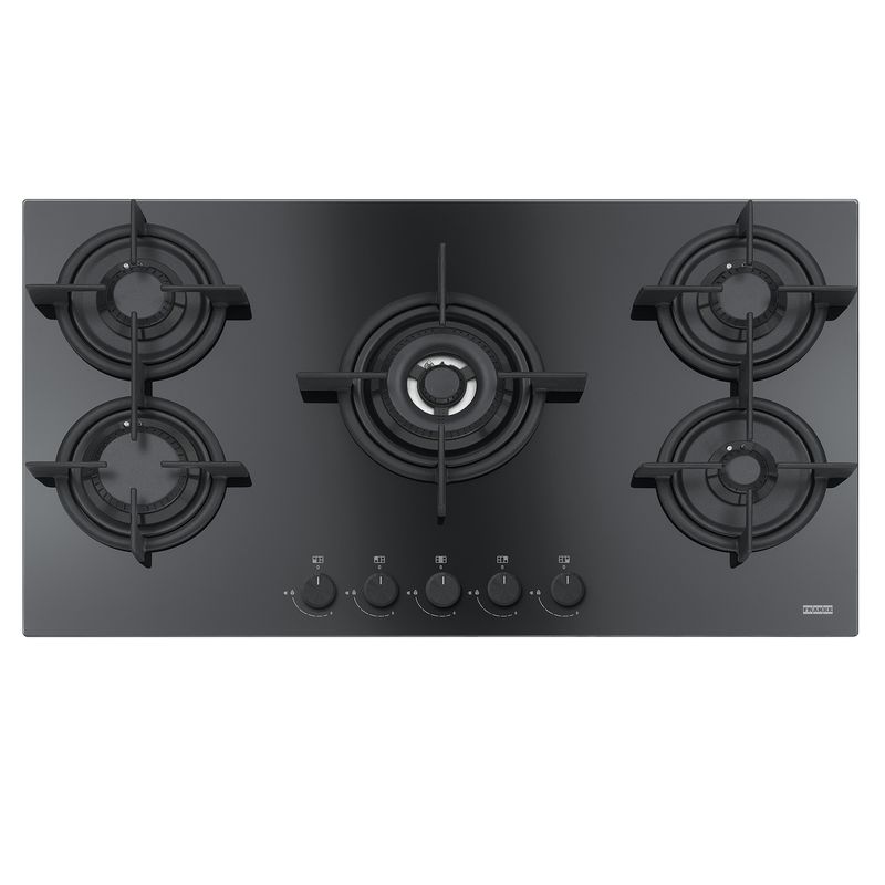 Cocina-Encimera-Gas-Mythos-905-4G-He-Negro