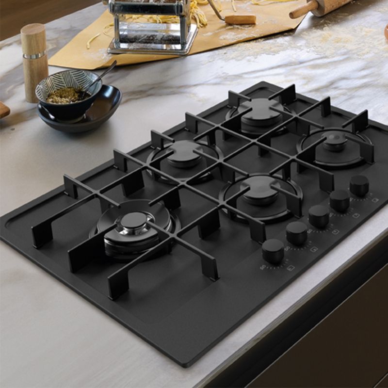 Cocina-Encimera-Gas-Maris-755-4G-Negro