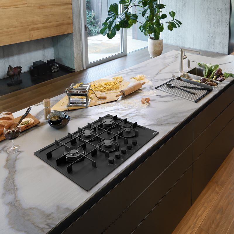 Cocina-Encimera-Gas-Maris-755-4G-Negro