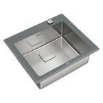 Cocina-Lavaplatos-Empotrable-Diamond-RS15-Stone-Gray