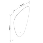 Baños-Espejo-Elena-Glow-Organico-65x100-cm-Luz-Led-y-Sensor-Touch-Negro