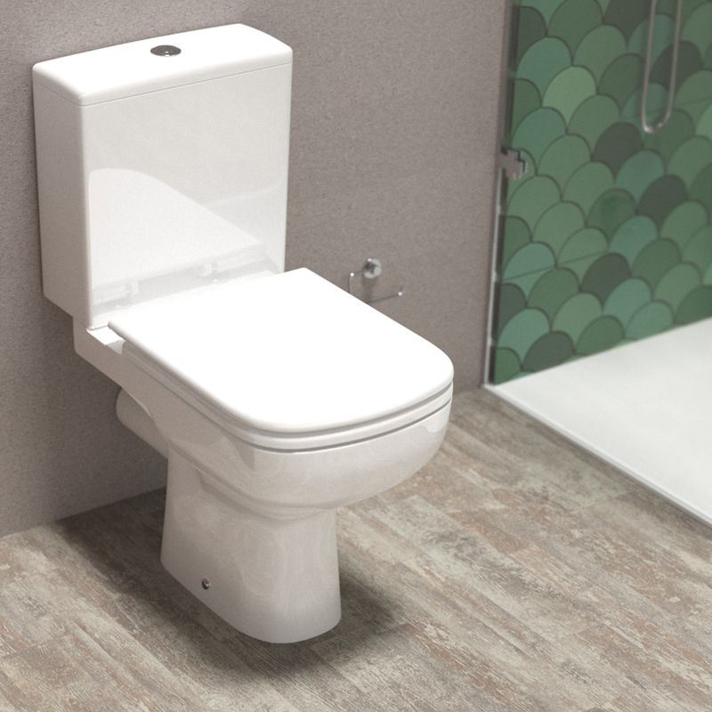 Baños-WC-Egeo-Descarga-a-Muro-con-Asiento-y-Fijaciones-Blanco