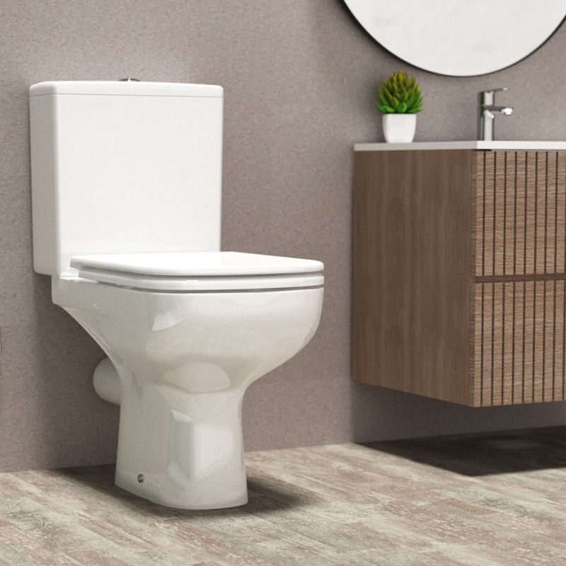 Baños-WC-Egeo-Descarga-a-Muro-con-Asiento-y-Fijaciones-Blanco