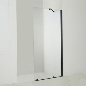 Mampara Style Fija Cromo 1000x1980 mm Laminada