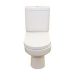 Baños-WC-Cristallo-Descarga-Muro-con-Tapa-Asiento-y-Fijaciones-Blanco