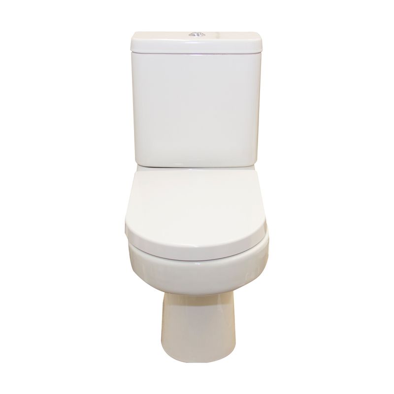 Baños-WC-Cristallo-Descarga-Muro-con-Tapa-Asiento-y-Fijaciones-Blanco