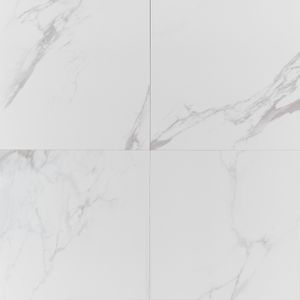 Porcelanato Prestige Blanco Mate Tipo Mármol 60x60 cm