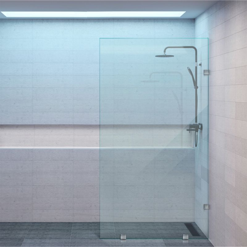 Baños-Mampara-de-Ducha-Civita-con-Vidrio-Fijo-Inoxidable-190x90-cm