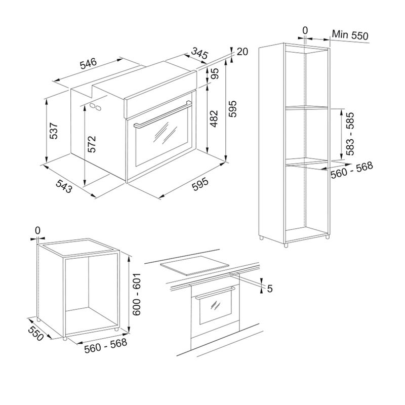 Cocina-Horno-Conveccion-Mythos-98-Negro-73L