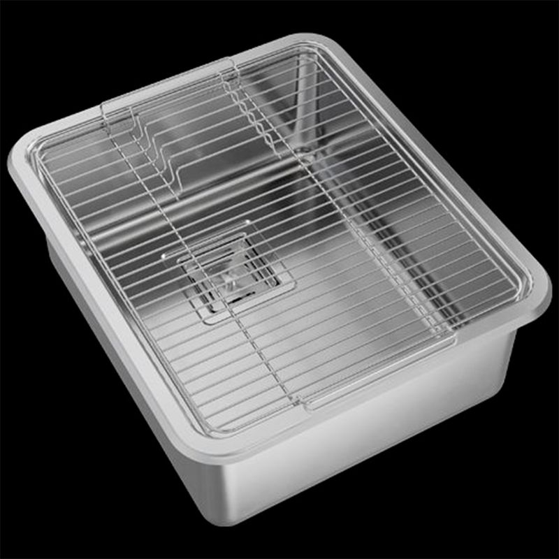 Cocina-Lavaplatos-Simple-Bajo-Cubierta-cuadrado-Q40-CR-Acero-34x40x17.5-cm