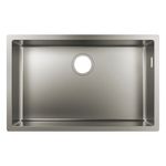 Cocina-Lavaplatos-1-Cubeta-45x71-Bajo-Cubierta-Acero-Inoxidable