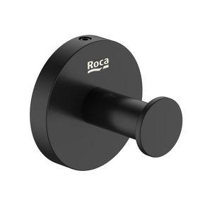 Percha Simple Hotel's Round Negro Mate 49x56mm