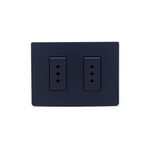 Instalacion-y-Repuestos-Placa-Armada-S33-Noir-Mate-Tomacorriente-Doble-10A-119x186-mm