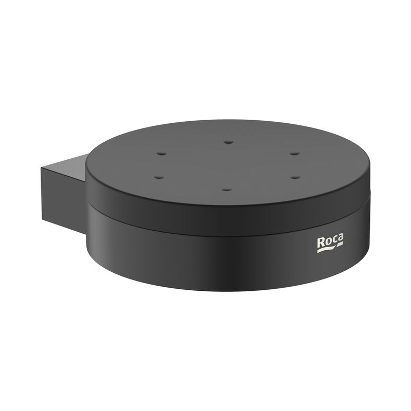 Baños-Jabonera-de-Pared-Hotel-s-Round-Negro-Mate-145x100x74mm