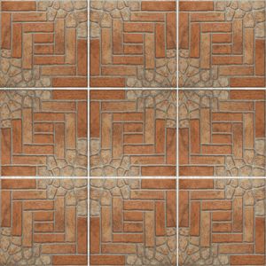 Cerámica Ripio Ladrillo Mate No Rectificado 45x45 cm