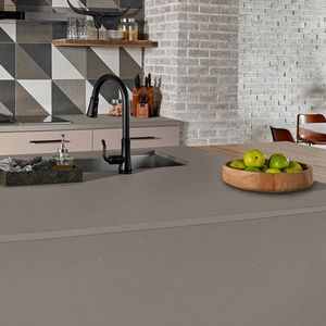 Plancha Quartz Stone Smoke grey