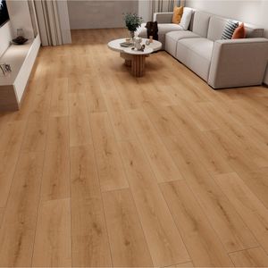 Piso Fotolaminado Apolo Caramel 196x1216 mm